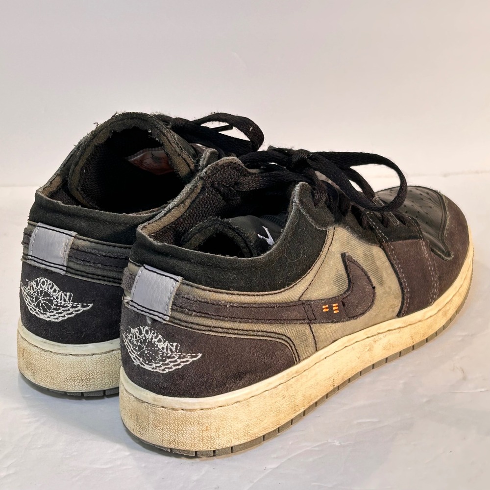 Nike Air Jordan 1 Low SE Craft Inside Out Black DV0478-001 Size 6.5Y Women 8